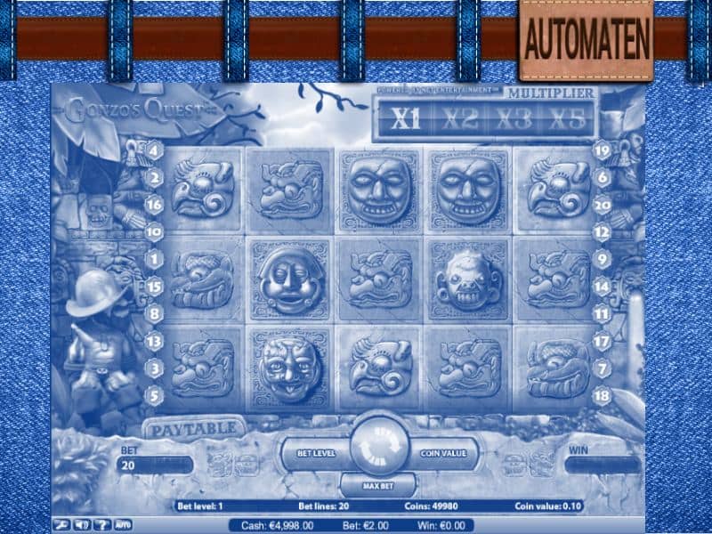 Gonzo`s Quest jetzt zocken