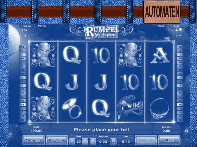 Rumpel Wildspins glücksspiel