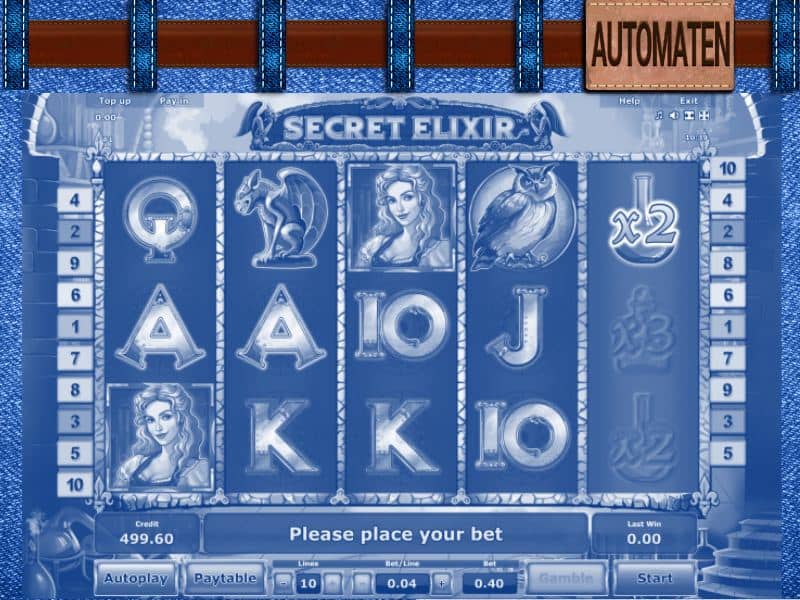 Secret Elixir glücksspiel