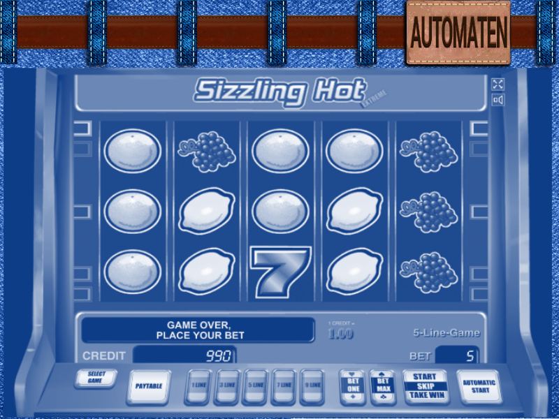 Sizzling Hot glücksspiel