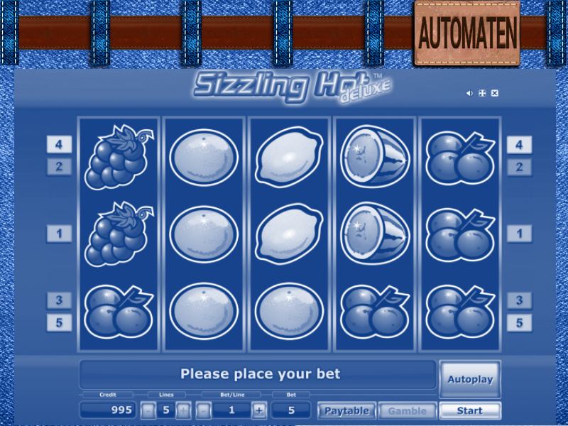 Sizzling Hot Deluxe online slot