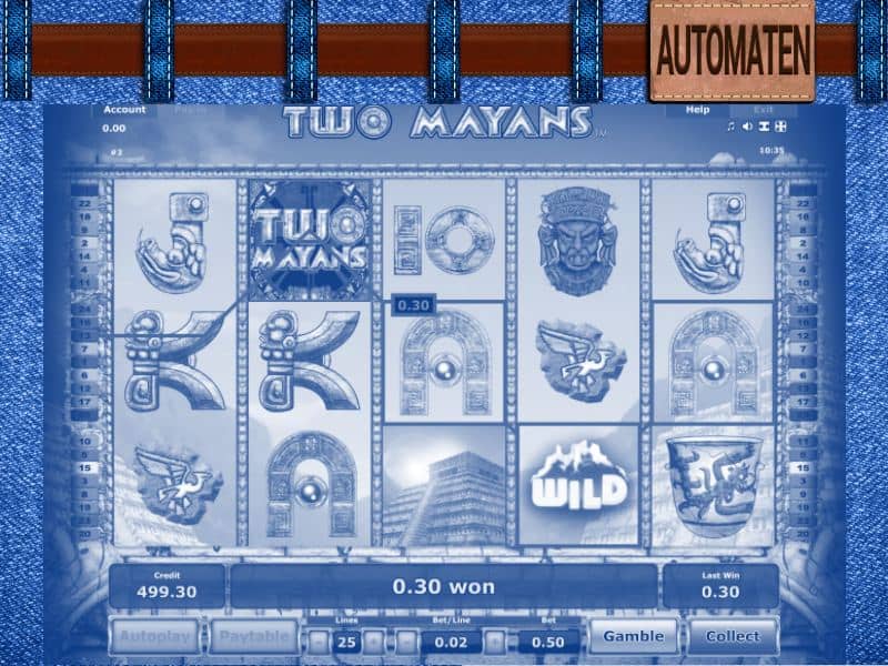 Two Mayans glücksspiel